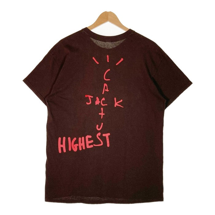 NIKE × TRAVIS SCOTT ナイキ × トラヴィス スコット Cactus Jack Jordan Highest Tee Tシャツ  ブラウン sizeL 瑞穂店