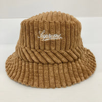 SUPREME シュプリーム 21SS TERRY CORDUROY CRUSHER バケットハット ベージュ sizeM/L 瑞穂店
