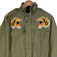 U.S.ARMY 米陸軍 実物 M-51 Field Jacket フィールドジャケット Korea Map 刺繡カスタム ライナー無 63年度会計 オリーブ Size M相当 福生店
