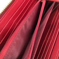 Vivienne Westwood ヴィヴィアンウエストウッド 55VV310 長財布 エナメル オーブ ラウンドファスナー レッド 瑞穂店