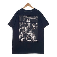 OFF-WHITE オフホワイト 20SS CARAVAGGIO SQUARE S/S TEE カラヴァッジョ スクエア プリントTシャツ ブラック OMAA027S20185005 Size XL 福生店