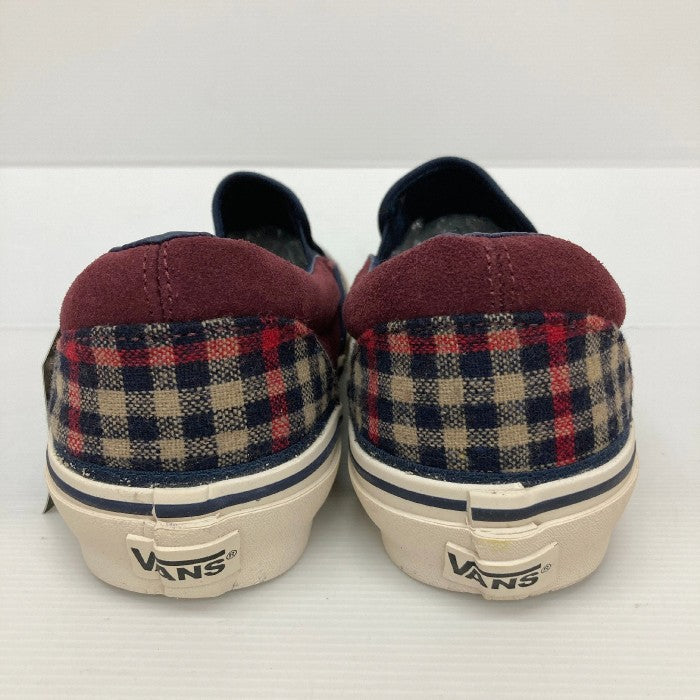 Vans チェック柄 スリッポン Vans チェック柄 スリッポン | グレー | FARFETCH JP