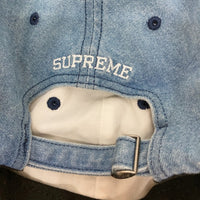 SUPREME シュプリーム 20AW multi color logo 6-panel マルチカラー ロゴ 6パネル キャップ デニム インディゴ 瑞穂店