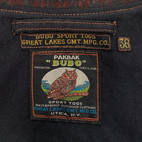 FREEWHEELERS フリーホイーラーズ BUBO SPORTS TOGS チェック柄 ハンティングジャケット リブ レッド Size 38 福生店