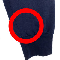 NOAH ノア 2Tone Parka 2トーン プルオーバースウェットパーカー ホワイト ネイビー Size XL 福生店