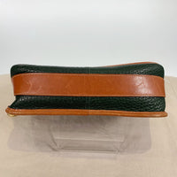 DOONEY&BOUREKE ドゥーニー&バーク レザーショルダーバッグ グリーン キャメル 福生店