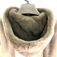 JEANASIS ジーナシス WEB限定 2WAYファーブルゾン JS071508TS グレージュ sizeF 瑞穂店