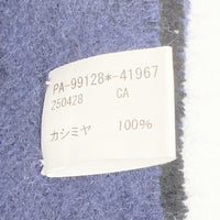 Paul Smith ポールスミス カシミヤ100% マフラー カシミア ネイビー ブラック 瑞穂店