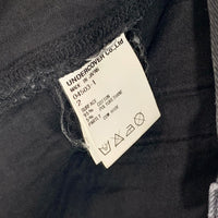 UNDERCOVER アンダーカバー 15SS ヒザヤブレ デニムパンツ ウエストジップ ブラック 04503-1 Size 2 福生店