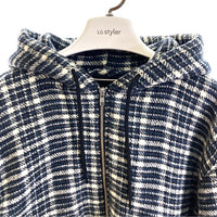 STUSSY ステューシー フランエルワークジャケット ブルー sizeM 瑞穂店