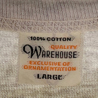 WAREHOUSE ウエアハウス CREW NECK TEE Pitt Tシャツ オートミール Size L 福生店