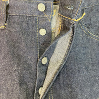 WAREHOUSE ウエアハウス S1003XX (1000XX) DENIM PANTS 1942MODEL 大戦モデル 赤ペンキ デッドストックブルー デニムパンツ インディゴ sizeW36 瑞穂店