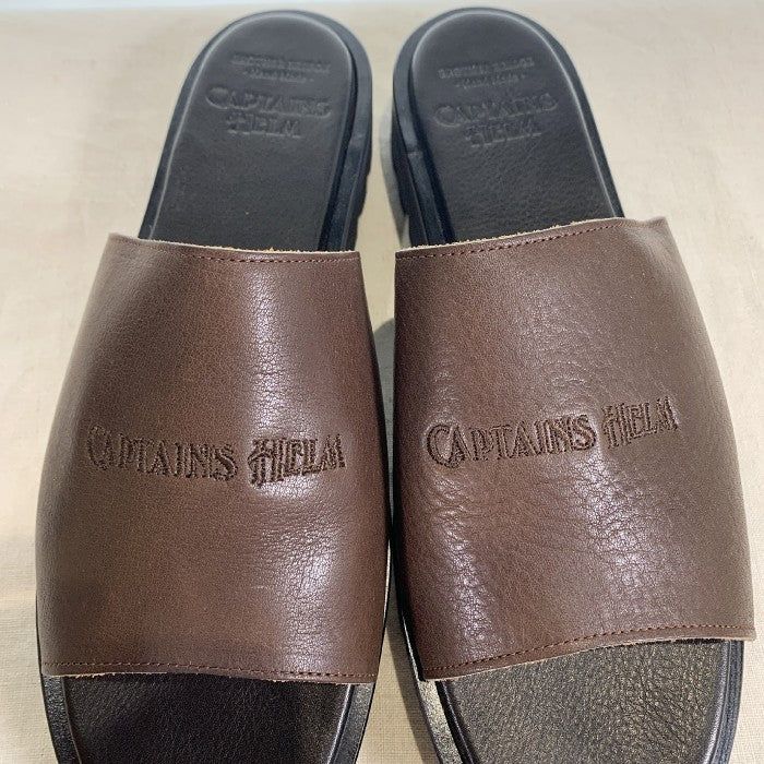 CAPTAINS HELM キャンプテンズヘルム BROTHER BRIDGE ブラザーブリッジ VENEZIA SANDAL レザーサンダル  ブラウン sizeL 福生店