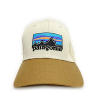 PATAGONIA パタゴニア 73 ロゴ ラジャー ザット トラッカー ベースボール キャップ ベージュ 3800sp17 瑞穂店