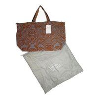 vivienne westwood ヴィヴィアン ウエストウッド フロッキープリント トートバッグ 花柄ブロケード 15-13-992007-00 ブラウン 瑞穂店