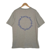 Etavirp. エタヴァープ Circle Logo Tee サークルロゴプリント Tシャツ グレー Size XL 福生店