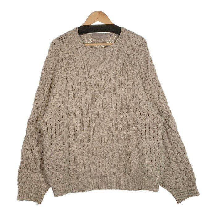 ESSENTIALS エッセンシャルズ Cable Knit Sweater ケーブルニット