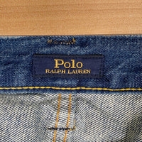 POLO RALPH LAUREN ポロラルフローレン USED リペア加工 テーパード デニムパンツ インディゴ Size 29×30 福生店