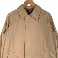 Gymphlex ジムフレックス スーピマコットン ステンカラーコート ベージュ 14S-KWS-001 Size M 福生店