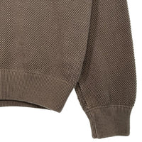 crepuscule クレプスキュール 鹿の子 クルーネックカットソー エルボーパッチ 日本製 グレー Size 2 福生店