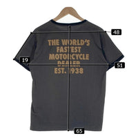 TOYS McCOY トイズマッコイ Johnson Motors No.1 リンガーTシャツ ブラック Size L 福生店