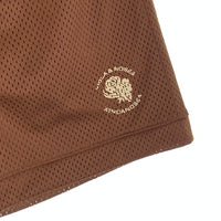 WIND AND SEA ウィンダンシー × VIOLA&ROSES ヴィオラアンドローゼス flower メッシュショートパンツ バスパン ブラウン Size L 福生店