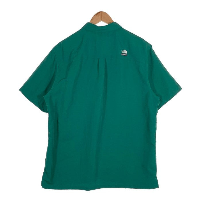 SUPREME シュプリーム 22SS THE NORTH FACE ノースフェイス Trekking S/S Shirt  トレッキングショートスリーブシャツ グリーン NR02211I Size XL 福生店