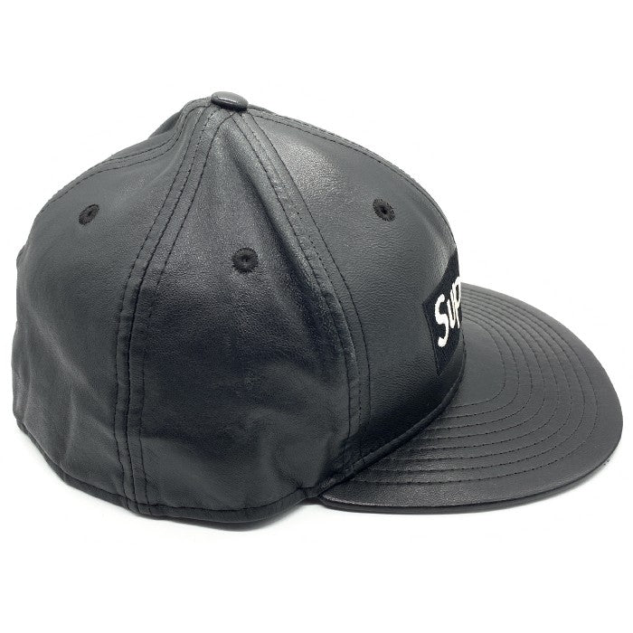 SUPREME シュプリーム 15AW New Era ニューエラ 59FIFTY Leather Box