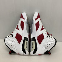 NIKE ナイキ AIR JORDAN 6 RETRO CARMINE エアジョーダン6 カーマイン CT8529-106 ホワイト×レッド size27.5cm 瑞穂店