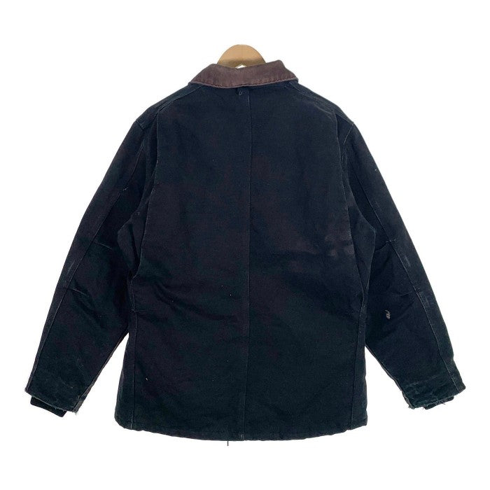 Carhartt カーハート Traditional Coat トラディショナルコート 中綿 ダック地 ブラック Size M-L 相当