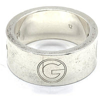 Gucci グッチ G LOGO BAND RING Gロゴ バンド リング Ag925 Size 11号 福生店