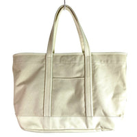 PORTER GIRL ポーターガール BOYFRIEND TOTE BAG(L) トートバッグ ホワイト 739-08513 瑞穂店