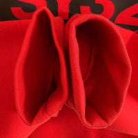 SY32 by SWEET YEARS エスワイサーティトゥバイスィートイヤーズ タグ付き ダブルニット ニットプルオーバー ボックスロゴスウェット 8106 レッド sizeXL 瑞穂店