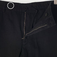 Maison Margiera メゾンマルジェラ 17AW ヘリンボーン ミリタリートラウザー スラックス ブラック Size 50 福生店