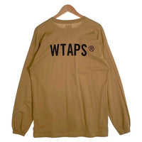 WTAPS ダブルタップス 21AW VIBES L/S TEE バイブス ロングスリーブTシャツ カーキ 212PCDT-LT01S Size 4 福生店