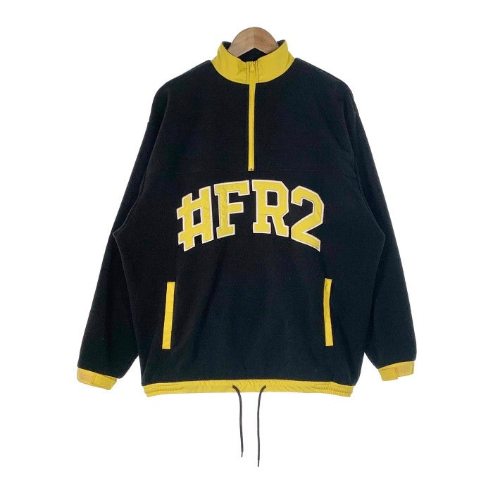 FR2 エフアールツー Fleece half zip Top フリース ハーフジップトップ ブラック Size M 福生店
