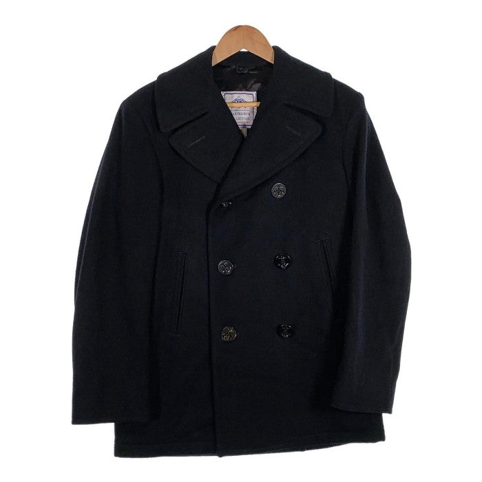 U.S.NAVY 米海軍 DSCP PEA COAT ウール ピーコート ブラック 8405-01-154-5781 Size 36R 福生店