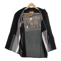 WACKO MARIA ワコマリア 23SS MINEDENIM マインデニム 50's SHIRT オープンカラーシャツ 半袖 ブラック グレー Size S 福生店