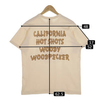 TOY'S McCOY トイズマッコイ WOODY WOODPECKER TEE ウッディウッドペッカー Tシャツ 「CALIFORNIA HOT SHOTS」 ナチュラル Size L 福生店
