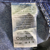 Carhartt カーハート ウォッシュドデニム オーバーオール インディゴブルー Size38 瑞穂店