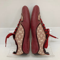 LOUIS VUITTON ルイヴィトン モノグラム ドライビングシューズ スニーカー エンジ系 size23.5cm 瑞穂店