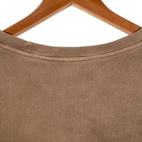 YEEZY イージー SEASON1 CREW SWEAT クルーネック スウェットトレーナー カットオフ ブラウン AP4890 Size 2XO 福生店