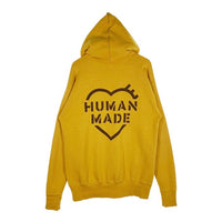 HUMAN MADE ヒューマンメイド 22AW TSURIAMI HOODIE 吊り編み プルオーバー スウェットパーカー マスタード Size XL 福生店