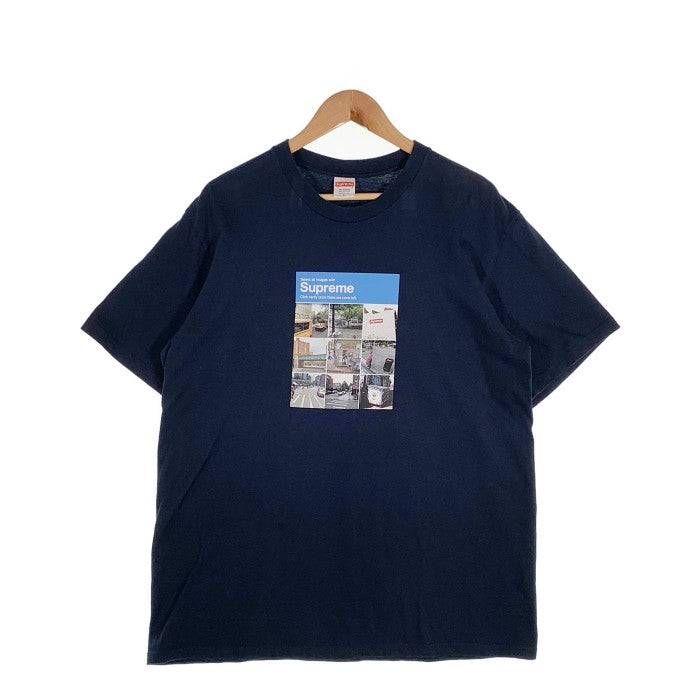 patagonia【新品タグ付】supreme verify tee ネイビー Lサイズ