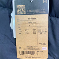 THE NORTH FACE ザノースフェイス タグ付き Nuptse Jacket ヌプシジャケット ND92234 ブラック sizeXL 瑞穂店