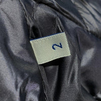 MONCLER モンクレール AJA LONG PARKA ロングパーカ ダウン ファージャケット コート ブラック Size 2 福生店