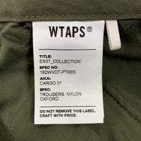 WTAPS ダブルタップス 18AW CARGO 01 ナイロン カーゴパンツ オリーブ 182WVDT-PTM03 Size 02 福生店