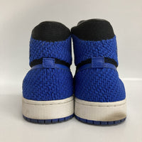 NIKE ナイキ 919704-006 AIR JORDAN 1 RETRO HI FLYKNIT ブルー × ブラック size26.5cm 瑞穂店