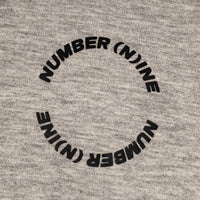 NUMBER(N)INE DENIM ナンバーナイン デニム スウェットクルーネック トレーナー サイドライン グレー Size M 福生店