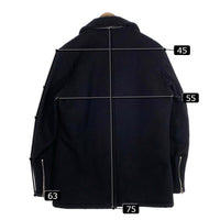 Schott ショット Wool Pea Coat One Star ウール Pコート ワンスター 7068 ブラック Size 34 福生店